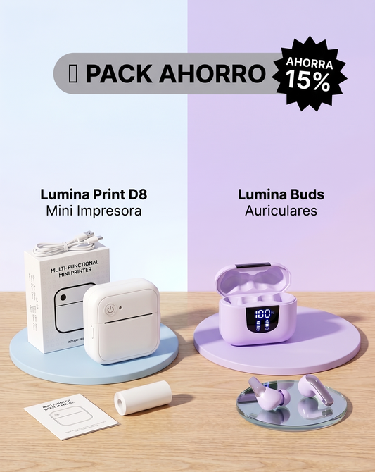 Pack Ahorro: Lumina Print D8 + Lumina Buds
