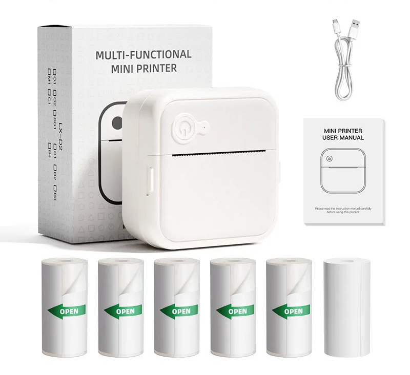 Lumina Mini Print - Impresora Térmica Portátil Bluetooth