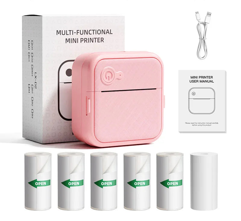 Lumina Mini Print - Impresora Térmica Portátil Bluetooth